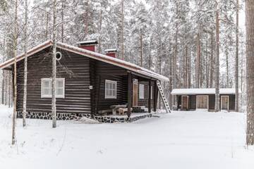 Фото номера Шале Курортные отели Petkeljärvi Center г. Petkeljärvi 3